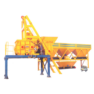 Double-Axle Forcing Type Mixers