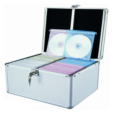 Aluminum 300pc CD Boxes