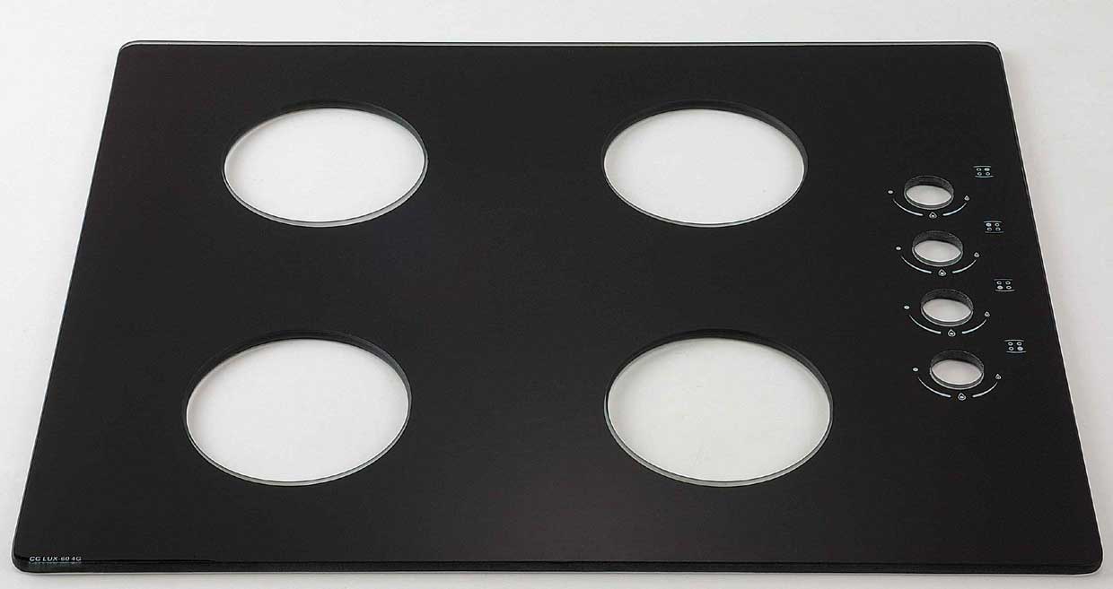 gas cooker tempered glass