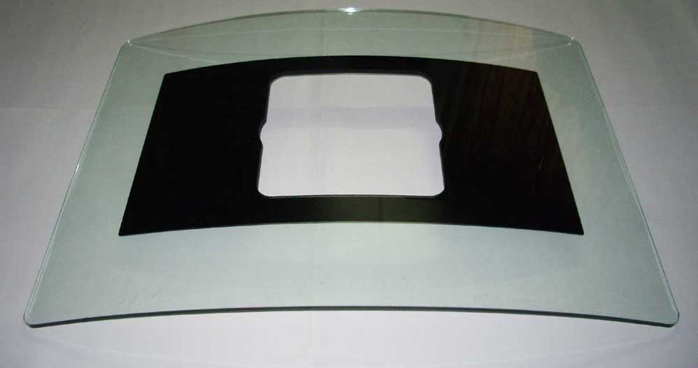 cooker hood tempered glass