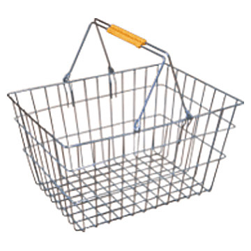 25L Metal Shopping Baskets
