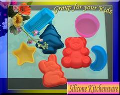 silicone mini-cake mold