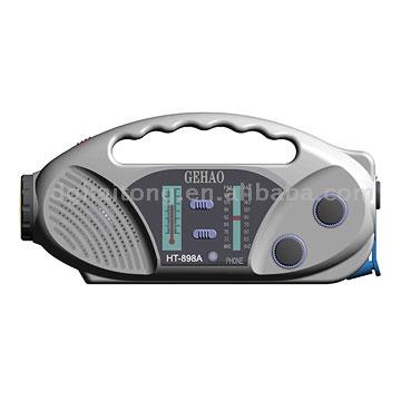 Solar Dynamo Radio with Torch, Mobile Phone Chargers