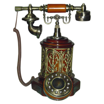Antique Style Wooden Telephones