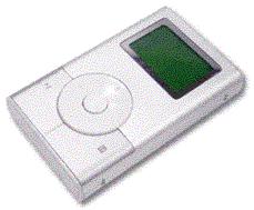 1-inch Portable Hard Disk MP3 Player