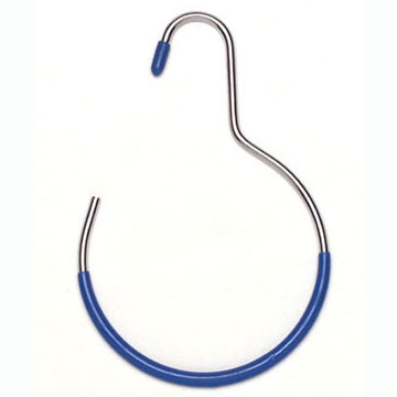 Round Belt/Tie/Scarf Hook with Non-Slip Coating