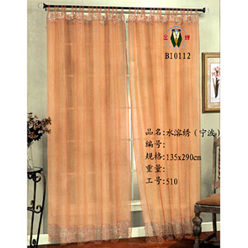 Embroidered Curtain