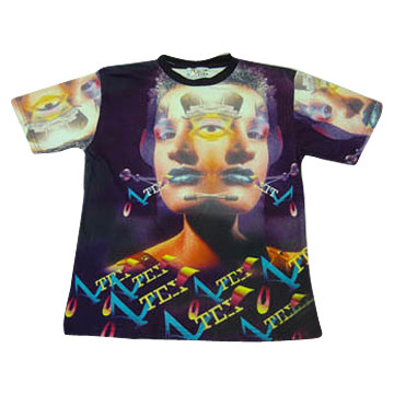 Digital Textile Printed T-shirt