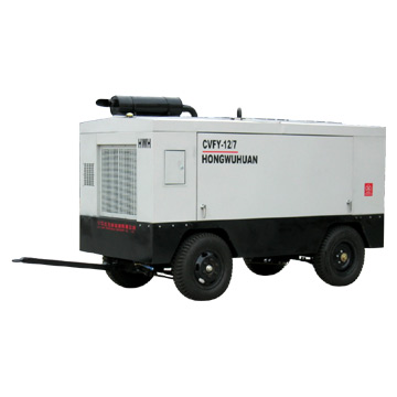 Diesel-Driven Portable Piston Air Compressors