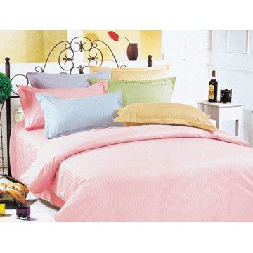 8-Piece Bedding Set With Satins