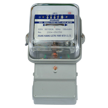 Single-phase Watt-hour Meters