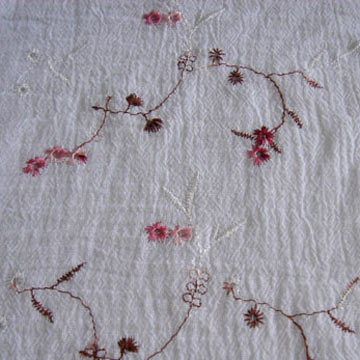 Embroidered Cotton Fabric