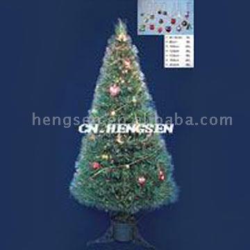 Fiber Optic Christmas Trees