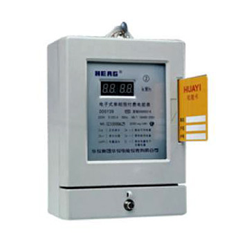 Static IC Card Pre-Payment Watt-Hour Meters