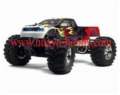 R-C Gas Monster Truck 1:8 Scale 4WD - MA1001