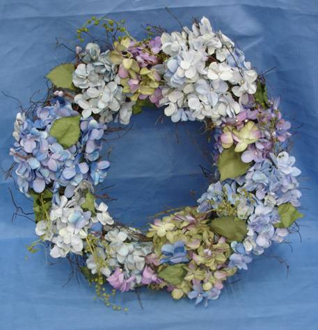 Hydrangea Wreath