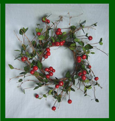 Cherry Wreath