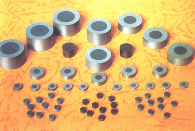 boron carbide die