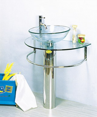 GLASS WASHBASIN