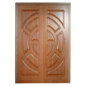 Teak Double Doors