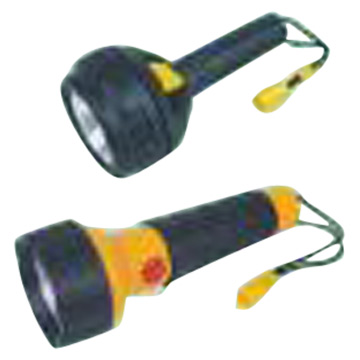 Waterproof Rubber Flashlights