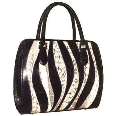 snakeskin bag