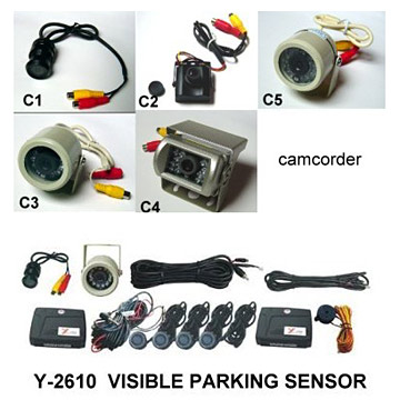 Visible Parking Sensor System With Camco