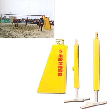 Volleyball Uprights for Beach Use