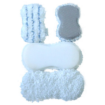 Chenille Wash Pads (with Net)