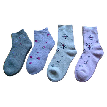 Ladies' Angora Socks