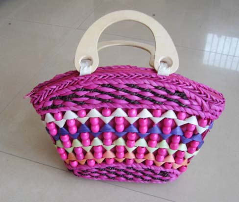 Fashion straw handbag