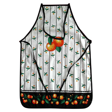 100% Cotton Printed Apron