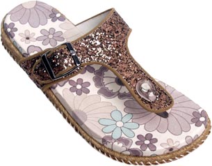 Glittery Summer Sandals