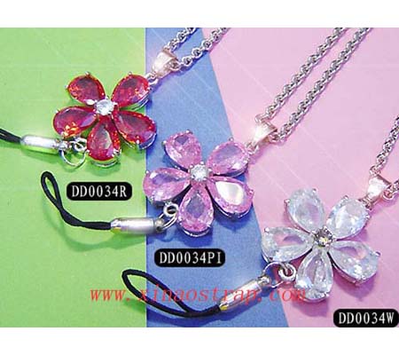 Diamond Necklace Straps For Mobile Phone