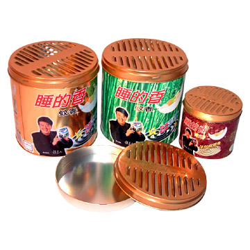 Mosquito-Repellent Incense Tin