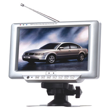 7 Inch DVB-T LCD TV