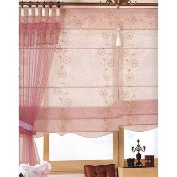 Organza Embroidered Curtains