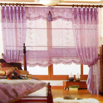 Organza Embroidery Curtains
