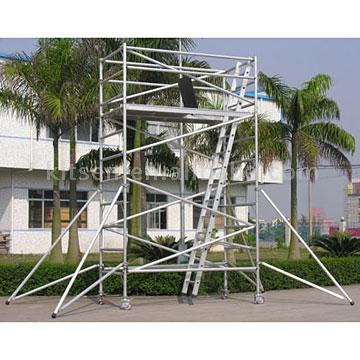 Mobile Aluminum Towers with 4.3m Ladder