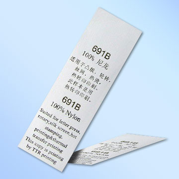 Nylon Taffeta Label Fabric