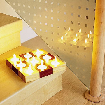 Wooden Tealight Holders WD02047