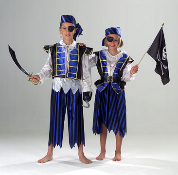 Pirate Costumes W- Flags