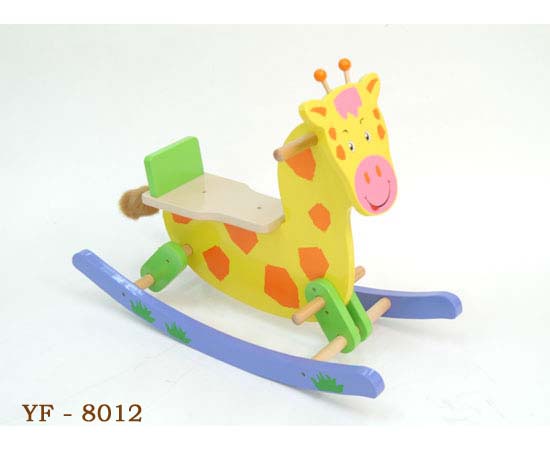 wooden toys- rocking horse