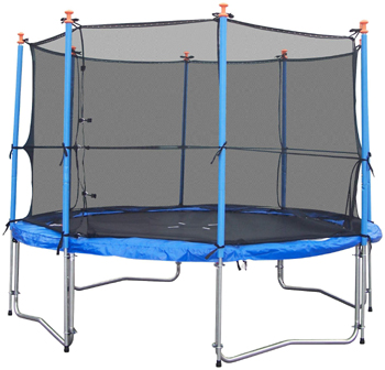 Trampoline with Inside Safety Enclosure