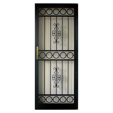 Steel Security Storm Doors