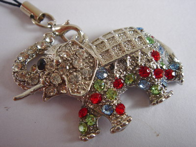 Elephant Charm Strap