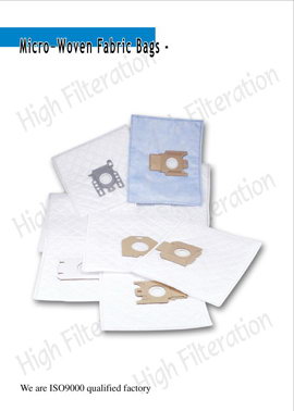 Non-woven fabric filter bag