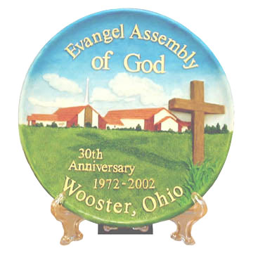 Evangel Assembly of God Plates