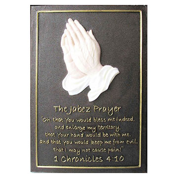 Jabez Prayer - Plaques