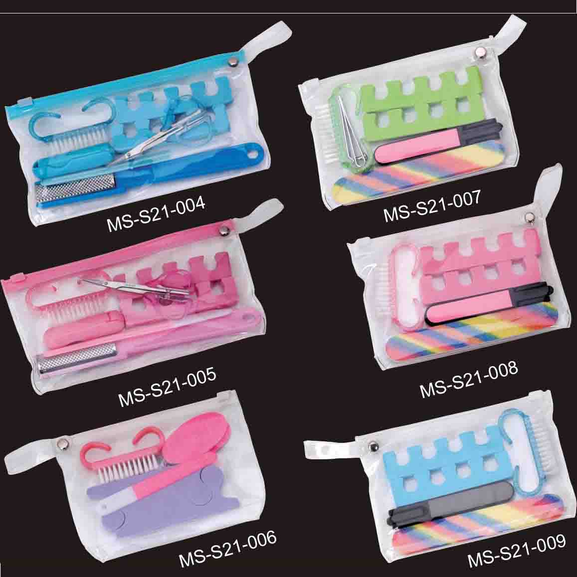 manicure kits and pedicure sets and personal care kits